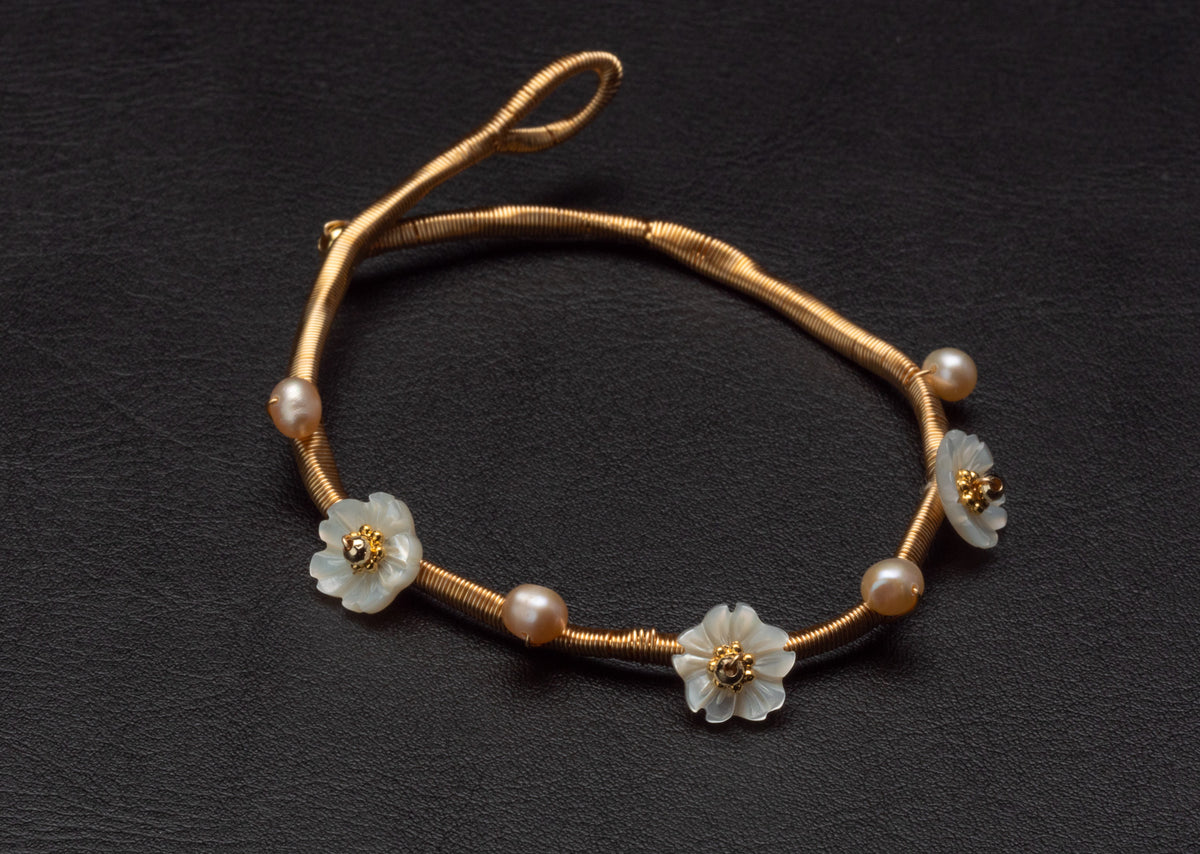Alex pearl bracelet by Lululux Pearls