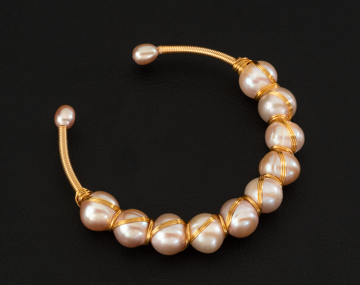 Keira pearl bracelet by Lululux Pearls