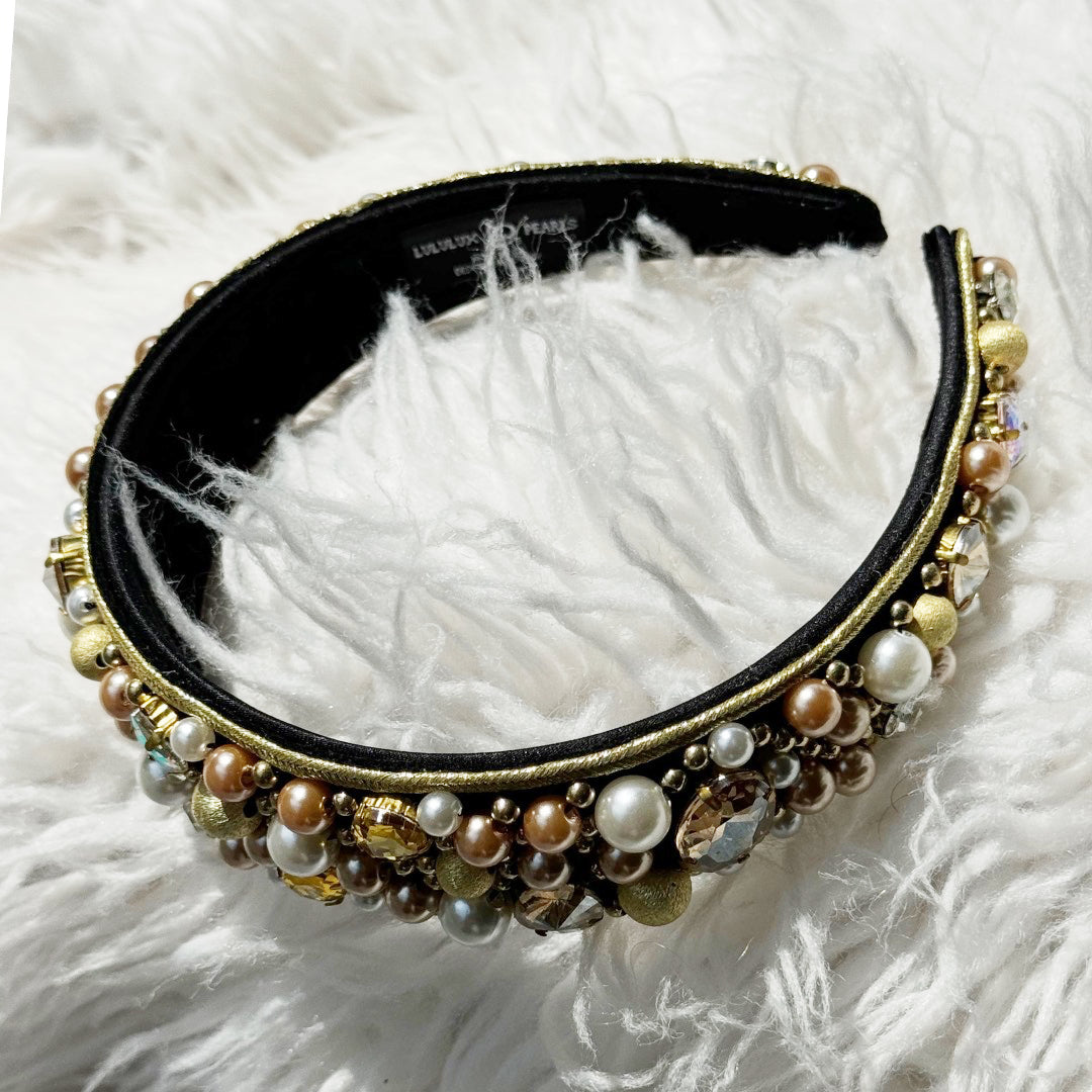 Noix headband by Lululux Pearls