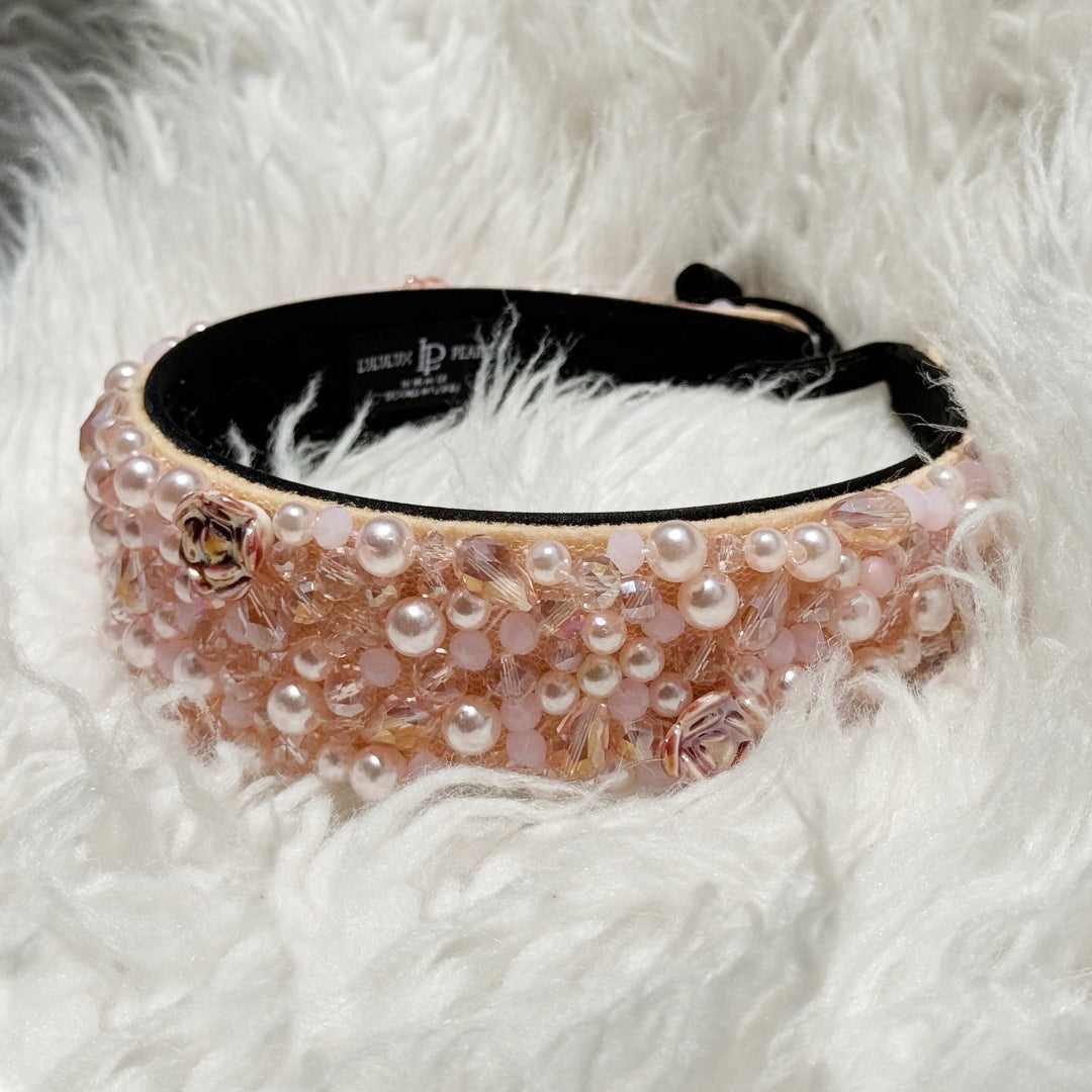 Belle Fille headband by Lululux Pearls