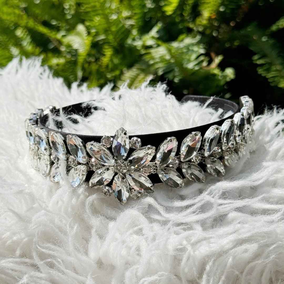 Neige headband by Lululux Pearls