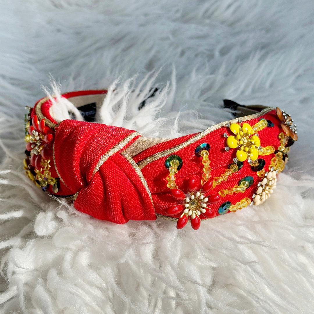 Dahlia headband by Lululux Pearls